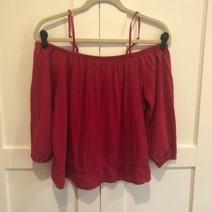 Old Navy off the shoulder top size small